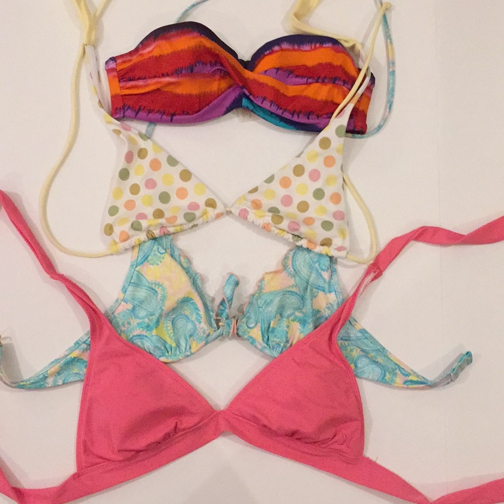 Victoria secret and Hurley swimsuit top lot